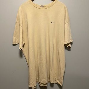 Y2K Vintage Tan Nike T-shirt